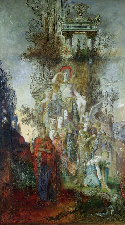 The Muses Leaving their Father Apollo to Go Out and Light the World, 1868 by Gustave Moreau